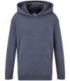 62043 Children's Hooded Sweatshirt Heather Navy colour image